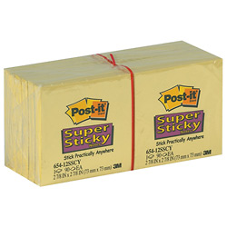 Post-it Super Sticky Notes - Plain