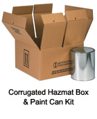 Haz Mat Paint Can Shipping Boxes