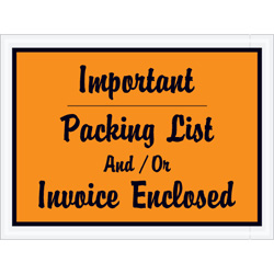 Packing List/Invoice