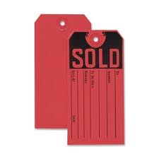 Sold Tags 