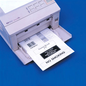 White Laser Inkjet Labels