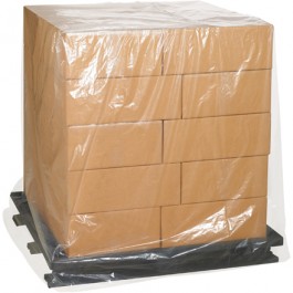 41" x 31" x 72"  - 2  Mil Clear  Pallet  Covers