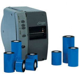 5.12" x 984'  Black Zebra  Thermal  Transfer  Ribbons -  Wax