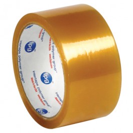 2" x 55 yds.  Clear2.9  Mil  Natural  Rubber  Tape