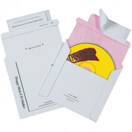 5 1/8" x 5" Tyvek Lined CD Mailers