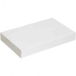 15" x 9 1/2" x 2" White Apparel Boxes