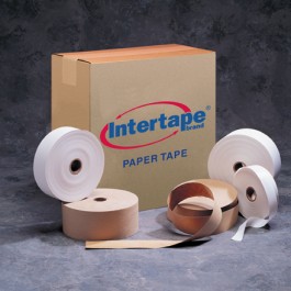 2" x 600'  White Intertape™  Convoy  Medium  Paper  Tape