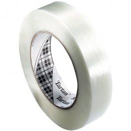 3/8" x 60 yds. (12  Pack)3M 8934  Strapping  Tape