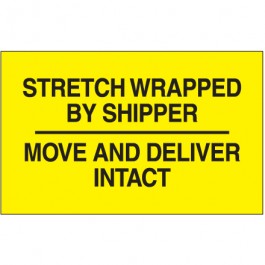 3 x 5 " Stretch  Wrapped  By  Shipper"