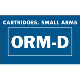 1 3/8" x 2 1/4" - " Cartridges,  Small  ArmsORM-D"  Labels