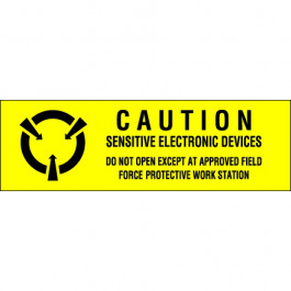 5/8" x 2" - " Sensitive  Electronic  Devices"  Labels