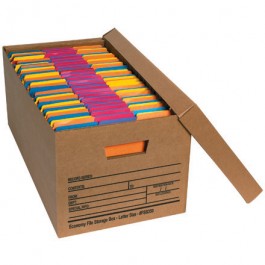 24" x 12" x 10" Economy  File  Storage  Boxes