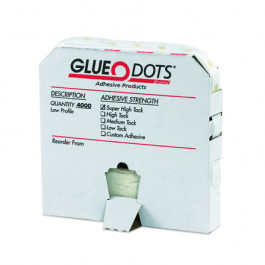 1/4" -  Super  High  Tack  Glue  Dots® -  Low  Profile