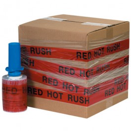5" x 80  Gauge x 500' "RED HOT RUSH" Goodwrappers®  Identi- Wrap