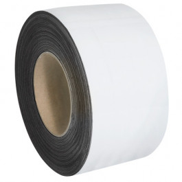 3" x 50' -  White Warehouse  Labels -  Magnetic  Rolls