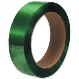 1/2" x 3250' - 16" x 3"  Core  Polyester  Strapping -  Smooth