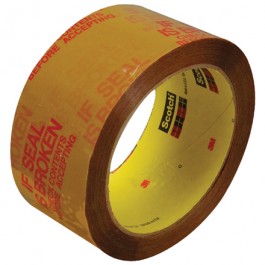 2" x 55 yds.  Tan3M 3732  Pre- Printed  Carton  Sealing  Tape