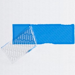 2" x 5 3/4"  Blue Tape  Logic®  Security  Strips on a  Roll