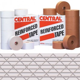 3" x 450'  White Central™ 260  Reinforced  Tape