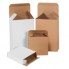1 15/16" x 5/8" x 1 15/16" Kraft Reverse Tuck Folding Cartons