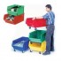 Gray Mobile Giant Stackable Bins