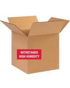 10" x 10" x 10"W5c  Weather- Resistant  Corrugated  Boxes