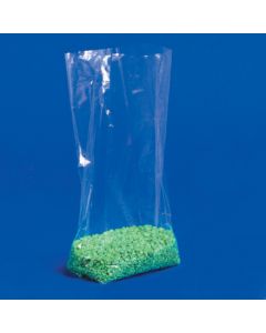 6" x 3 1/2" x 15" - 1.5  Mil Gusseted  Poly  Bags