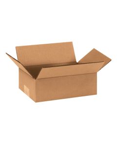 10" x 6" x 3" Flat  Corrugated  Boxes