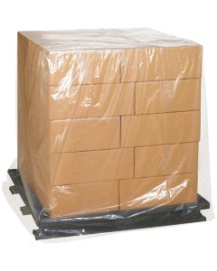 32" x 28" x 72" - 2  Mil Clear  Pallet  Covers