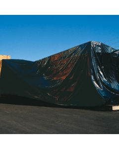 20' x 100' - 4  Mil Black  Poly  Sheeting