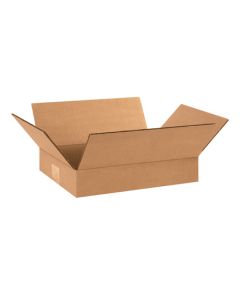 12" x 9" x 2" Flat  Corrugated  Boxes