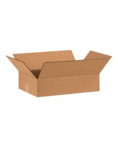 15" x 10" x 4" Flat  Corrugated  Boxes