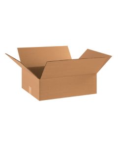 17" x 14" x 5" Flat  Corrugated  Boxes