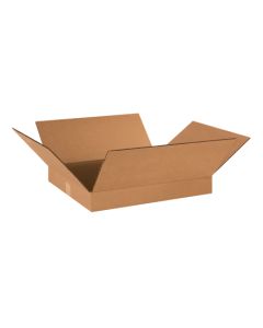 18" x 16" x 2" Flat  Corrugated  Boxes