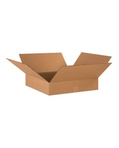 17" x 17" x 4" Flat  Corrugated  Boxes