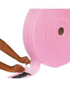 1/4" x 72" x 250' Perforated  Anti- Static  Air  Foam  Roll