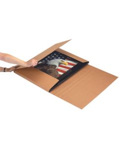 20" x 16" x 6"  Kraft Jumbo  Mailers