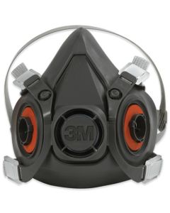 3M - 6300  Half  Face  Respirator -  Large
