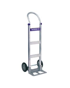 Aluminum  Hand  Truck -  Solid  Rubber  Wheels