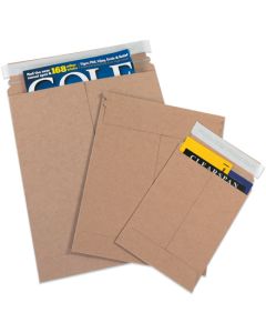 6" x 6"  Kraft Self- Seal  Flat  Mailers