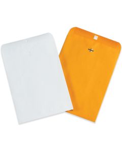 6 1/2" x 9 1/2"  Kraft Clasp  Envelopes