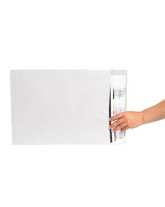 12 1/2" x 18 1/2"  White Jumbo  Envelopes