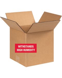 8" x 8" x 8"W5c  Weather- Resistant  Corrugated  Boxes