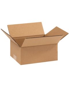 9" x 7" x 3" Flat  Corrugated  Boxes