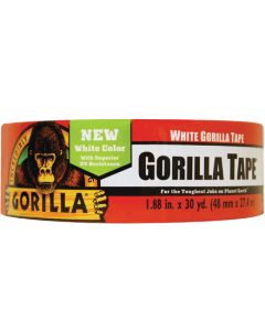 2" x 30 yds.  White Gorilla®  Duct  Tape