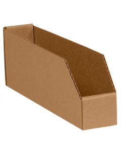 2" x 12" x 4 1/2"  Kraft Open  Top  Bin  Boxes