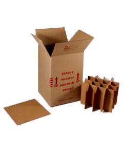 18" x 18" x 28" 350# Dish Pack Boxes