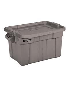 18" x 28" x 11" Gray Brute Totes with Lid