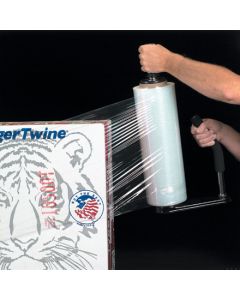 12" x  90  Gauge x 1500' Blown  Hand  Stretch  Film