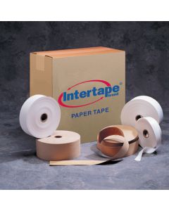 3" x 600'  White Intertape™  Convoy  Medium  Paper  Tape